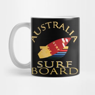 Australia surf board Mug